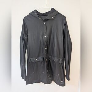 Herschel Black Raincoat